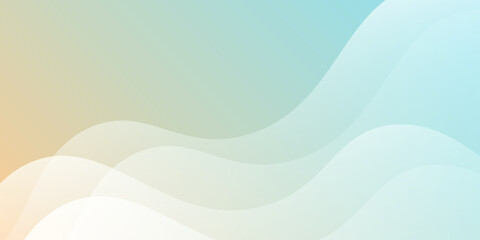 Minimalist abstract background with liquid shape gradation. Template banner gradient color with geometric element. Eps 10