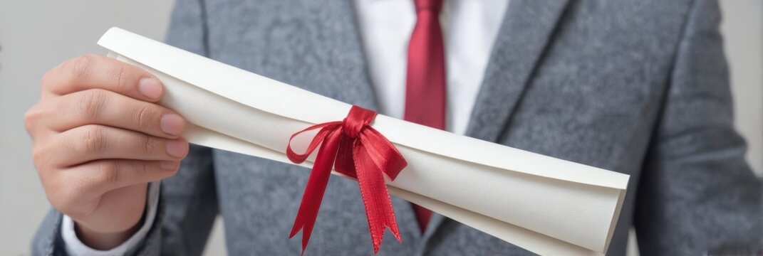 Job scam exposed through possession of a fake degree in an office.