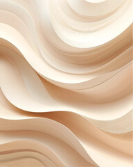 Soft Beige Minimal Gradient