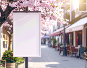 SAKURA MOCK UP サクラ　看板