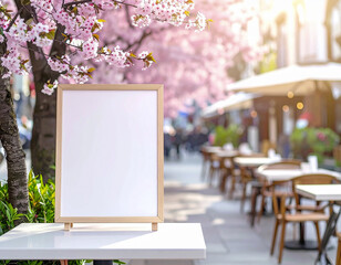 SAKURA MOCK UP サクラ　看板