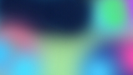 Obraz premium Abstract Colorful Blurred Gradient Background with Soft Glow, Pastel Neon Mesh Wallpaper