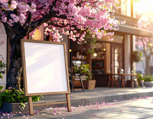 SAKURA MOCK UP サクラ　看板