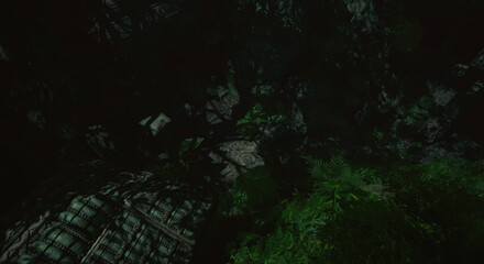 神殿　緑に沈む円環 © タラコおにぎり