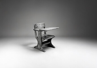 책걸상, 학교의자, 책상과 의자, 학교, 학교책상, 옛날 학교책상, 골동품, 옛것, 오래된, 추억, 빈티지, 초등학교, 국민학교 책상, 앉다, 배우다, 학생