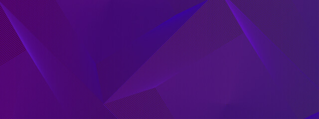 Obraz premium Abstract purple gradient design with geometric lines, suitable for modern graphic designs, website backgrounds, or digital art projects. Vibrant and versatile.