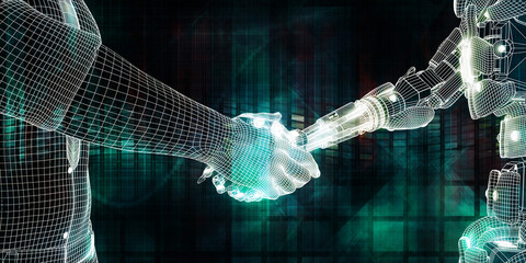 Interface Design Trust With Human Handshake