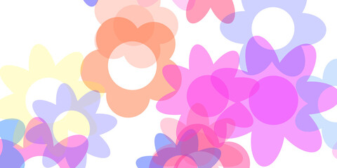 Adorable Pink Petals Float Magical Fairy Garden