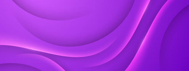 Obraz premium Purple abstract background with curved lines and gradients. Perfect for web design, social media graphics, and modern presentations. Ideal for futuristic themes.