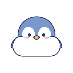 Adorable Penguin Illustration for Kids