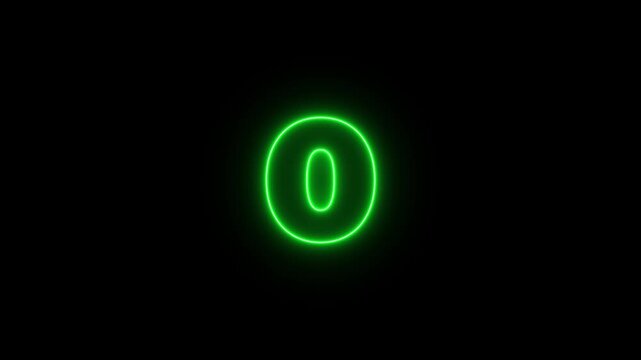 Five four three ,two, One ... Let's go. 5 4 3 2 1 countdown let's go text animation on black background for start.