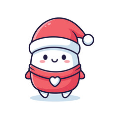 Cute Christmas Character Illustration