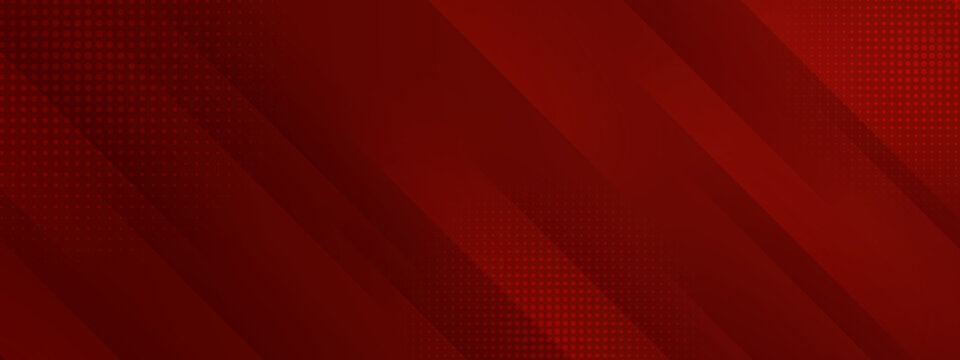 Red background with diagonal stripes and halftone dots, suitable for dynamic graphic design projects, modern web designs, and vibrant presentations.