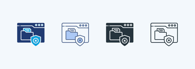 Access Denied  Multiple Style Icon Collection