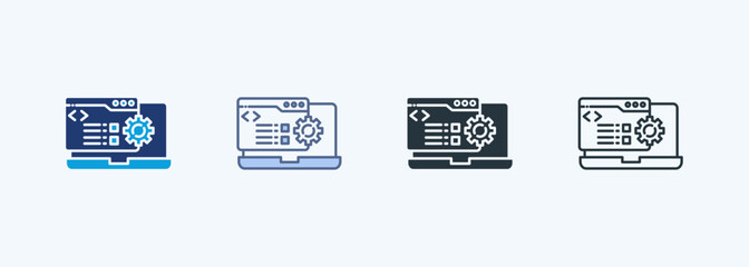 Web Programming  Multiple Style Icon Collection