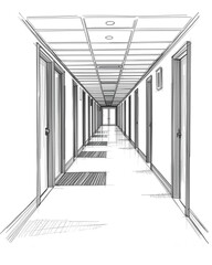 corridor of a building