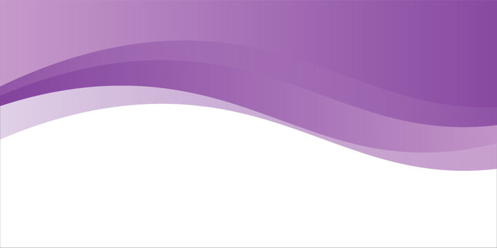 Vector purple line background curve element with white space for text and message design, overlapping layers, illustration
