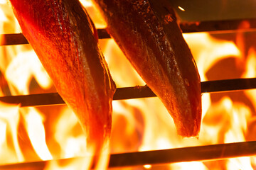 土佐の藁焼き鰹のタタキ