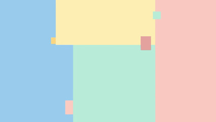 Fototapeta premium Abstract Geometric Background with Pastel Colors