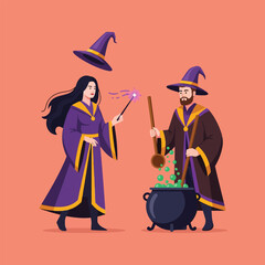 Magic Duo Potion Brewing