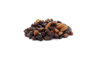 Obraz premium Raisin isolated on white background.