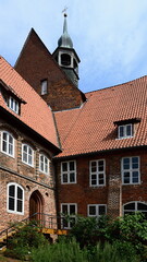 Historical Monastery L&uuml;ne in the Town L&uuml;neburg, Lower Saxony
