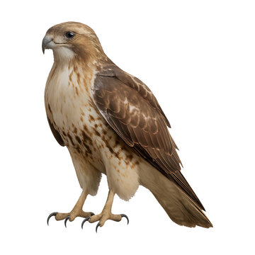 PNG Majestic hawk perched elegantly.