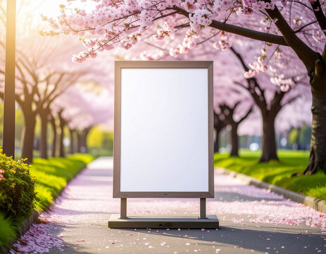 SAKURA MOCK UP サクラ　看板