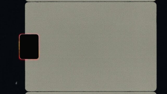 Retro Vintage Aesthetic 8mm Film Overlay with Celluloid, Roll, Grain Density, Dust Fallout, Frame Warping and Sprocket