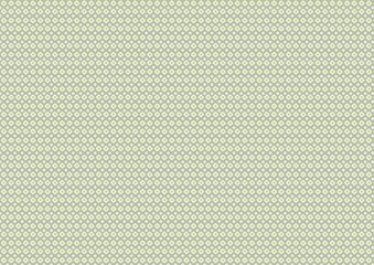 【日本の伝統模様】鹿子のシームレスパターン（緑系）