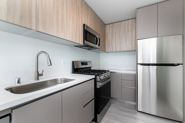 modern kitchen interior