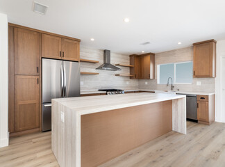 modern kitchen interior