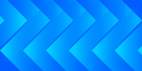Fototapeta premium Abstract Blue Geometric Background with Dynamic Triangle Shapes and Smooth Gradient, Modern Futuristic Design for Technology, Business Presentation, Website Banner, Creative Branding, Corporate Layout