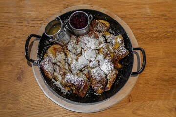 Austrian dessert kaiserschmarrn