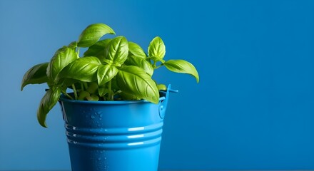 Basilico in vaso, base per il pesto genovese