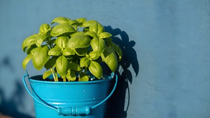 Basilico in vaso, base per il pesto genovese