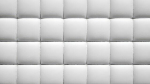 White Quilted Tufted Bedspread Checked Pattern Multiple Panels Interior Design Home Decor Linen Textile.jpg