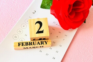 2月のカレンダー