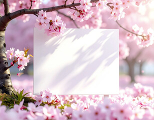 SAKURA MOCK UP サクラ　看板