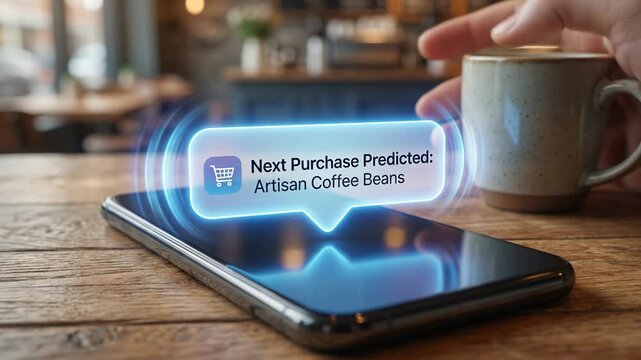 Predictive shopping behavior analytics via smartphone technology an online purchase notification concept for future digital commerce
