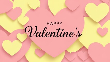 Celebrate love with vibrant hearts on valentine's day