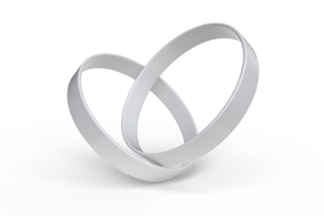 Blank white silicone wristbands mockups isolated on background. Empty event wrist bands plastic event bracelet for festival access, admission control, hand entrance event, wristlet, concert armlet