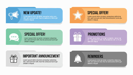 Colorful Infographic Elements