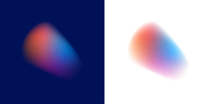 Abstract liquid gradient circle presents neon colors inside glass blot surface, rising drops, rigid form, solid shape. Starburst glare effect appears. Vector png banner token.