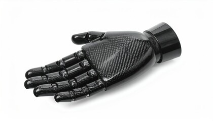 Detailed Robotic Hand Texture Close Up