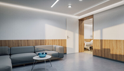 Wide-Angle Interior Photography Showcasing Natural Light, Window View, Couch and Modern Calm