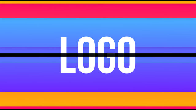 Logo Transition 4 Slide Horizontal In