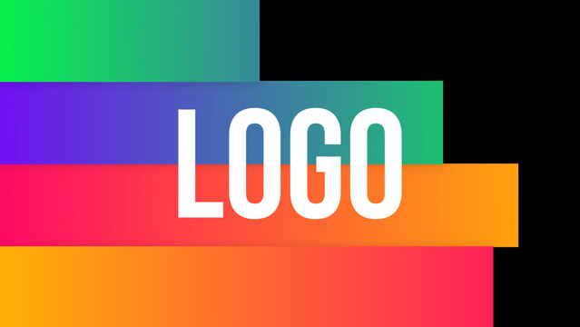 Logo Transition 4 Slide Position Horizontal