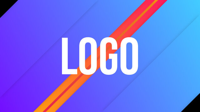 Logo Transition 4 Slide Diagonal Left In