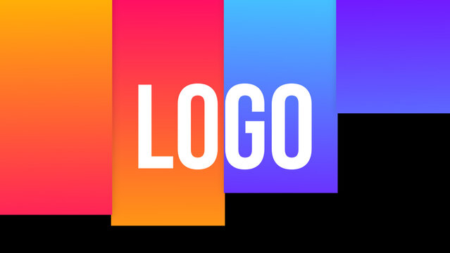 Logo Transition 4 Slide Position Vertical